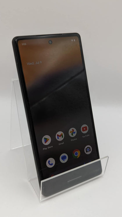 Google Pixel 6A 128GB Charcoal, Unlocked, Unboxed