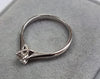 18ct White Gold Ring 0.25ct Size M