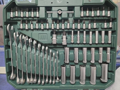 parkside 216 piece socket set