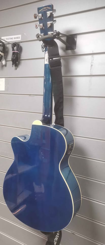 Tanglewood DBT SFCE Electro Acoustic Blue Guitar 6 Strings