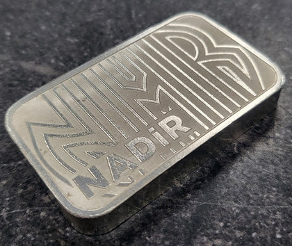 Nadir NMR -  100g Fine Silver (999.0) Ingot
