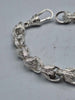 925 Sterling Silver Large Patterned Tulip Bracelet - 9" Long - 29.97 Grans **BRAND NEW**