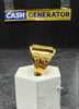 22ct Gold Men's Ring (Size X) 3.69g