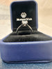 Silver 925 1ct Moissantine Ring