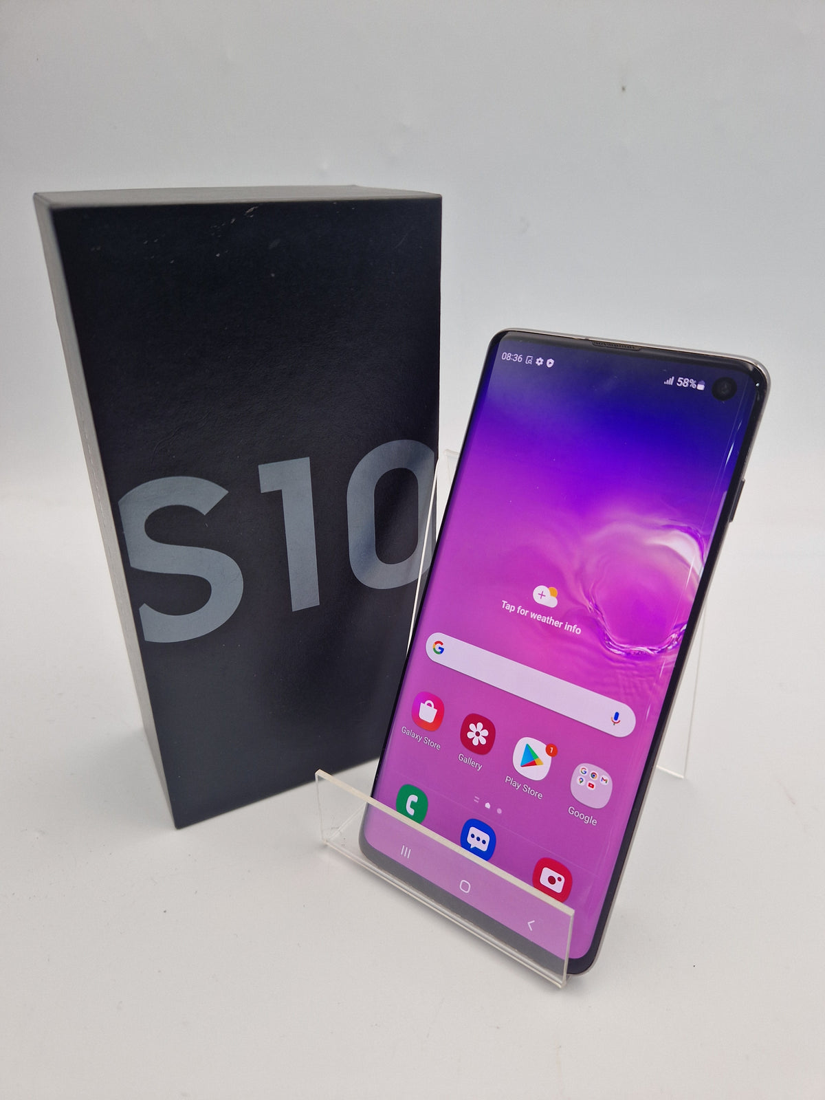Samsung Galaxy S10 128GB black smartphone unlocked BOXED | Cash