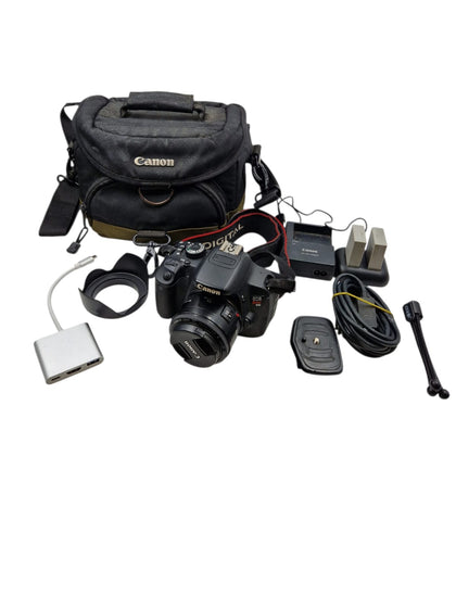 Canon EOS Rebel T4i 18.0 MP CMOS Digital Camera Set