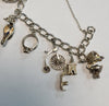 925 Silver Charm Bracelet - 43.21g
