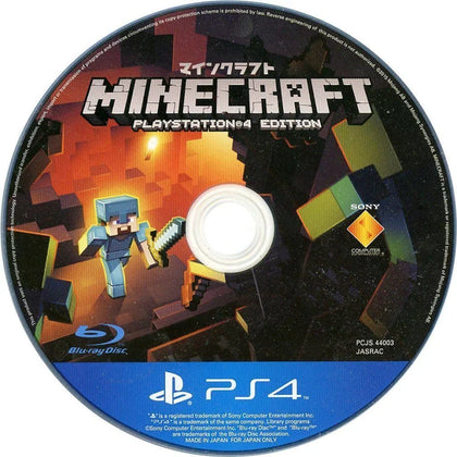 MOJANG Minecraft Game ps4