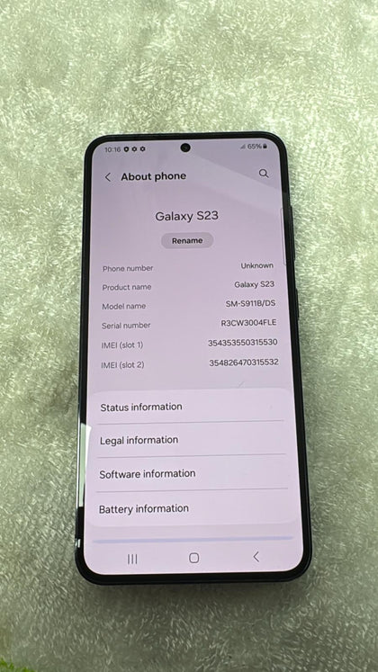 Samsung Galaxy S23 - 256GB