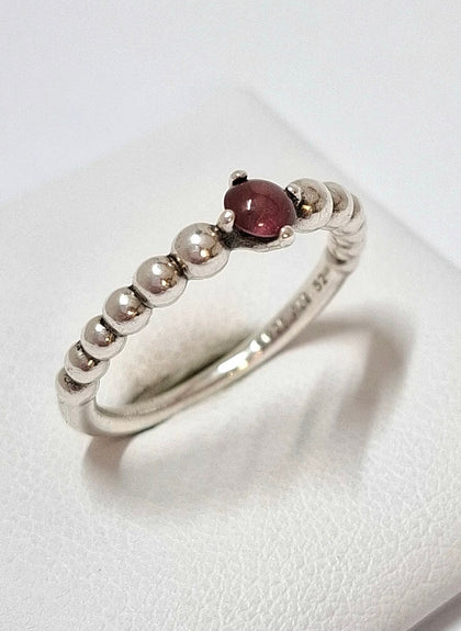 Pandora January Birthstone Beaded Ring - Pandora Size 52