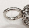 Genuine Pandora Moments Small Pave O Pendant & Open Heart Dangle Charm S925 ALE
