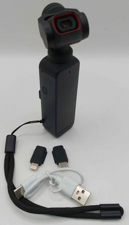 DJI pocket 2 handheld gimbal stabiliser with 4k camera unboxed with Charger