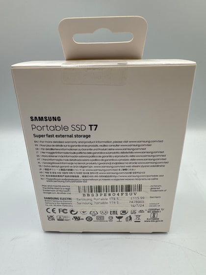 Samsung Portable SSD 1tb