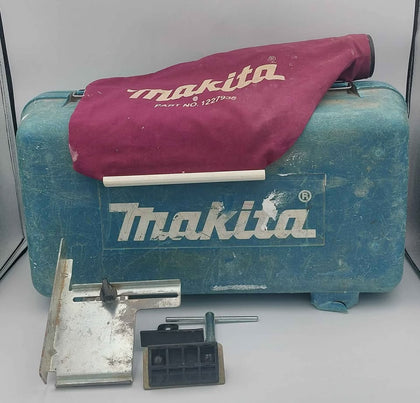 ***collection only***  Makita KP0810 110v power wood planer 82mm with carry case & dust bag