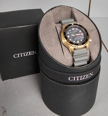 Citizen Mens Promaster Diver Eco-Drive Black Watch BN0163-00H