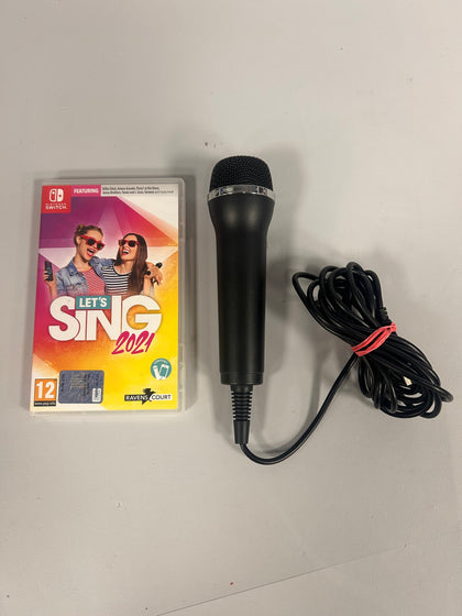 Let's Sing 2021 With Microphone - Collection Only
