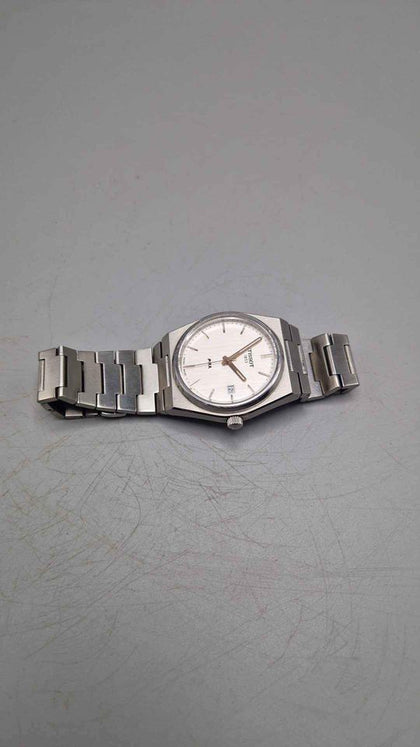 AX Tissot PRX Gents Quartz Watch - White Dial - With Date - Steel Bracelet - Unboxed
