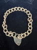9ct GOLD BRACELET 375 26.4G 7'' IN LENGTH