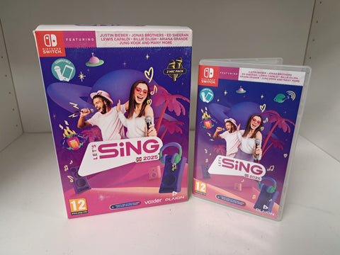 Let's Sing 2025 Bundle - Nintendo Switch - Great Yarmouth