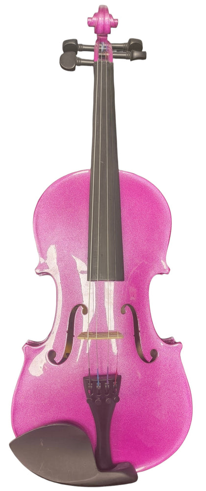 Gear4music Student 4/4 Purple Sparkle Violin ***Collection Only***