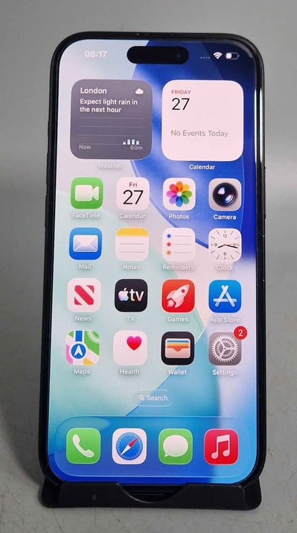 Apple iPhone 15 128GB Black, Unlocked 90% BH