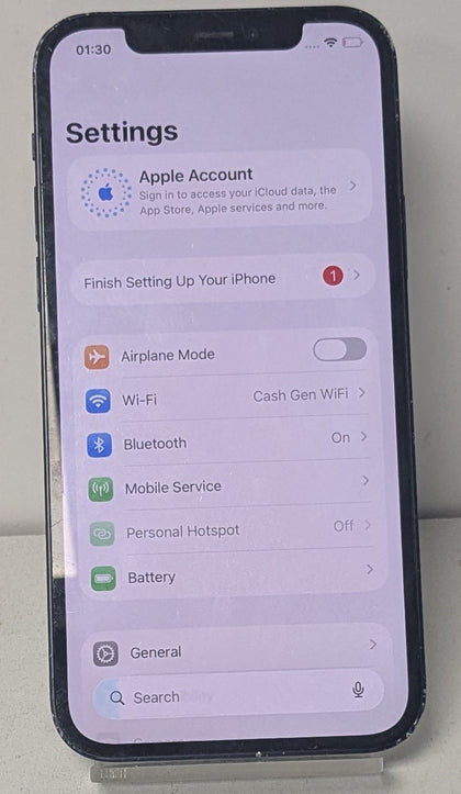 Apple iPhone 12 64GB black 81% Battery Health