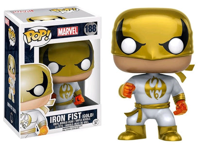 Funko - Marvel Comics-Iron Fist White & Gold  188#