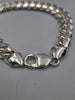925 Sterling Silver 12mm Wide Curb Bracelet - 8" Long - 51.9 Grams **BRAND NEW**