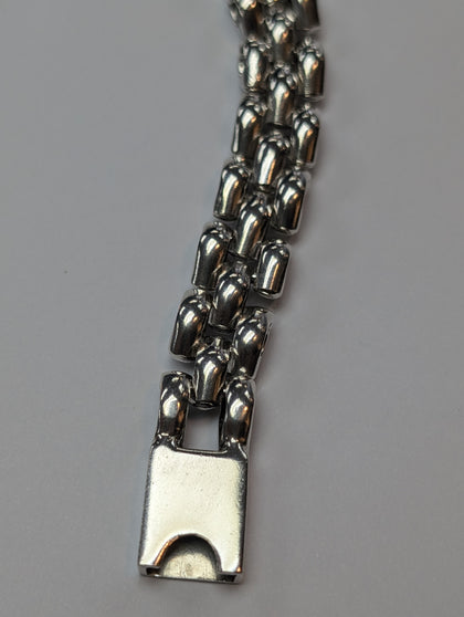 SILVER 925 MULTILINK HEAVY BRACELET PRESTON STORE