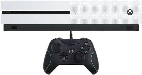 Xbox One S Console, 500GB, White 3rd party controller