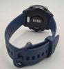 Garmin Forerunner 245 Music + GPS Running Watch, Black, Boxed With Charger & Blue Rubber Strap