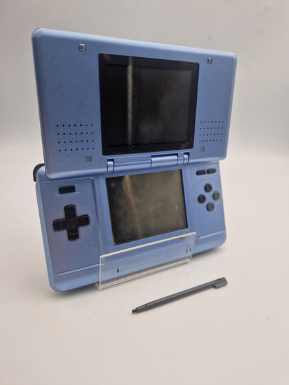 Nintendo DS original blue handheld console with stylus and charger UNBOXED