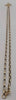 9ct 375 yellow gold chain with cross pendant 24" boxed 6.3g