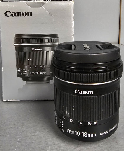 CANON EF-S 10-18mm f/4.5-5.6 IS STM Lens
