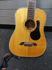 Alvarez travel sized Guitar with bag-scuffs on Guitar head