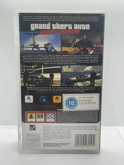 Grand Theft Auto Liberty City Stories PSP Game