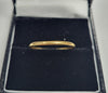 22CT Yellow gold Band Ring - 1.49g - Size Q - Hallmarked