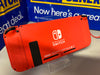 Switch Console, 32GB Mario Red Joy-Con No grip or case and Straps, Boxed