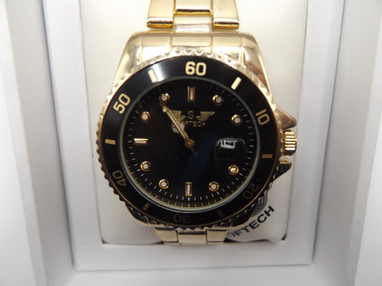Softech Men's Gold Watch