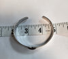925 - Silver Armani Bangle - 33.18g - 2.5"