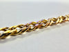 9ct yellow gold Cuban 18" chain