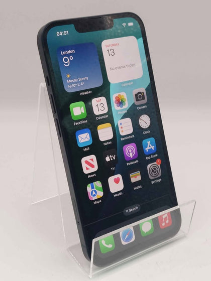 Apple iPhone 13, 128GB, 100% Battery Health, Midnight, Unlocked, Unboxed