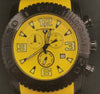 Swiss Legend Commander Chronograph Automatic Men's Watch - Yellow Rubber Strap - Boxed