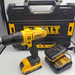 DEWALT DCD776D2T-GB 18V XR Cordless Combi Drill – 2x 2.0Ah Batteries & Charger – Brand New