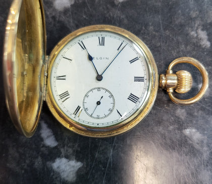 Dennison Star - Elgin Full Hunter Pocket watch