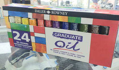 Daler Rowney Graduate Oil Selection 22ml Set of 24.