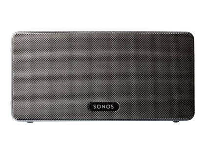 Sonos Play:3 - Speaker - Wireless - Ethernet, Fast Ethernet, Wi-Fi - 2-Way - Black (Grille Colour - Graphite) - For Sonos Playbar