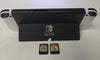 Nintendo Switch Oled White/White + 2 Unboxed Games