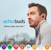 Amazon Echo Buds 2nd Generation | Wireless Earbuds with ANC and Alexa | with Wired Charging Case