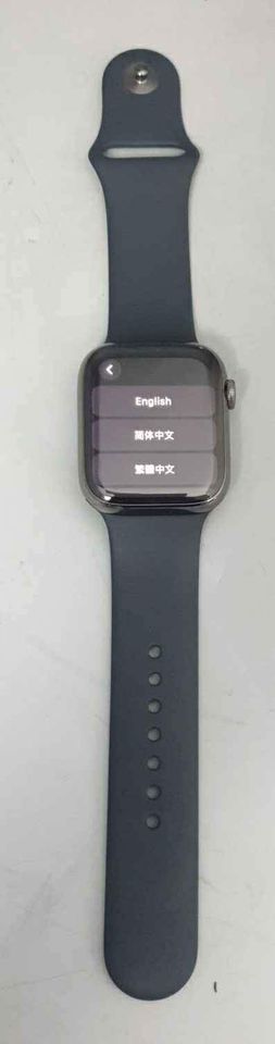 Apple Watch Series 9 (Cel) NO STRAP, Graphite Stainless Steel, 45mm, boxed